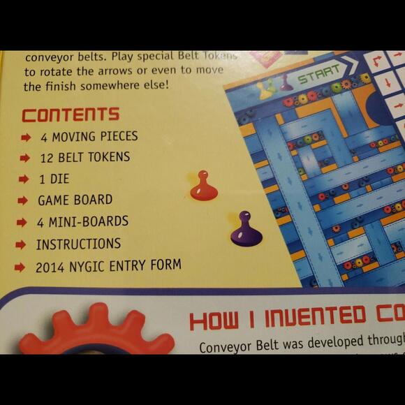 CONVEYOR BELT - FUN EDUCATIONAL KIDS STRATEGY BOARD GAME UNIVERSITY GAMES - Picture 6 of 10